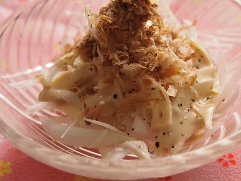 ☆新玉ねぎと鶏ささ身のマヨポンサラダ☆